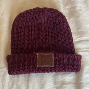Love Your Melon maroon winter hat